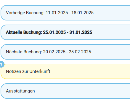 Unterkunft-Schnellinfo im Detail7