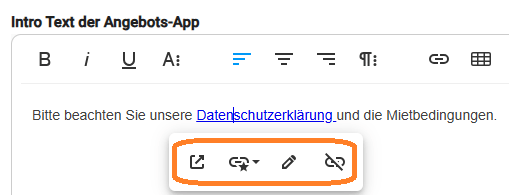 Angebotsmanager - Einstellungen der Online-Buchungsstrecke für Angebote und Reservierungen7