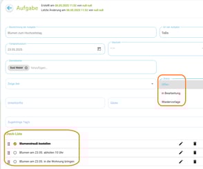 Aufgabenmanager - Aufgabe erledigen1