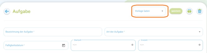 Aufgabenvorlage verwenden2