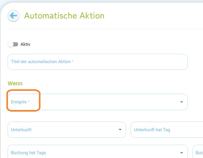 Automatismen - Bedeutung der Ereignisse1