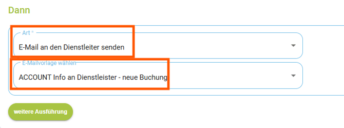 Automatismen - Kopiervorlage Dienstleister über neue Buchung informieren2