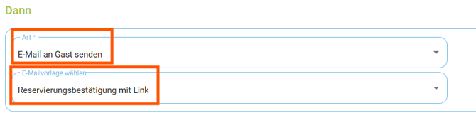 Automatismen - Kopiervorlage Reservierungsbestätigungen versenden2