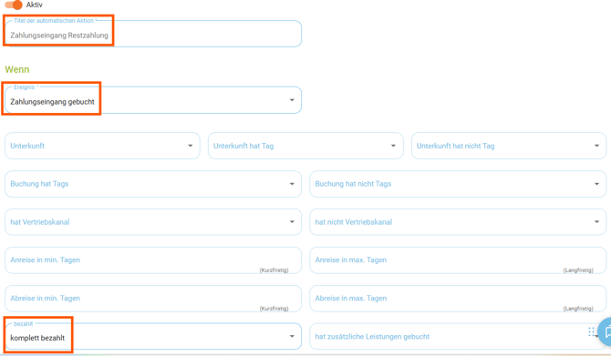 Automatismen - Kopiervorlage Zahlungseingangsbestätigung der Restzahlung1
