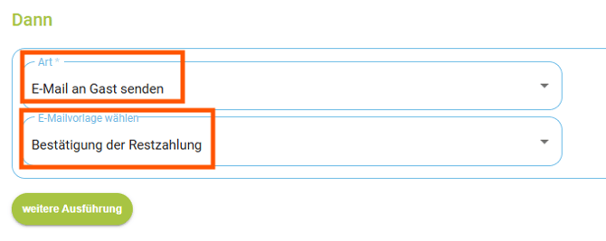 Automatismen - Kopiervorlage Zahlungseingangsbestätigung der Restzahlung2