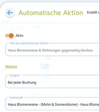 Automatismus - Unterkünfte sollen sich gegenseitig blockieren1