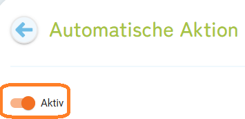 Automatismus aktivieren allg.