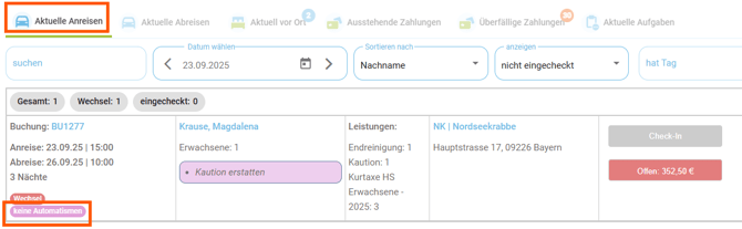 Buchungen Reservierungen Angebote sollen keine automatischen E-Mails erhalten6