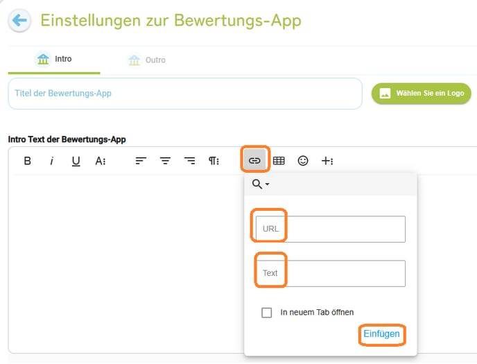 Bewertungen Bewertungsseite individualisieren3