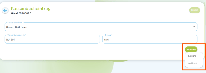 Buchhaltung - Kasse7