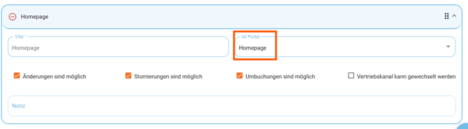 Buchungen - Vertriebskanäle verwenden1
