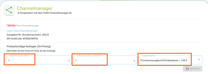 Channelmanager - Start nach der Registrierung4