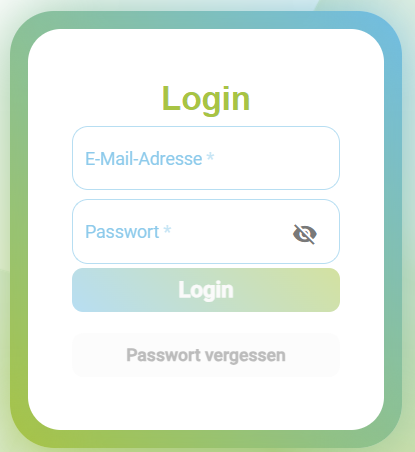 Passwort vergessen - Dienstleister1