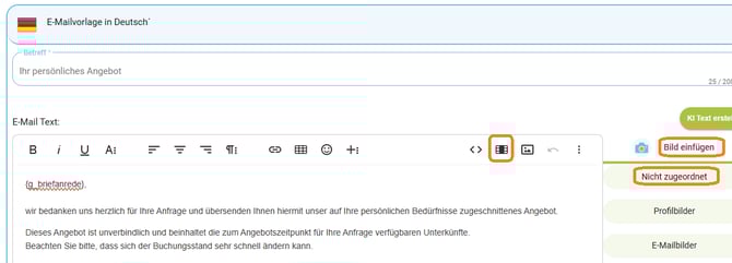 Bild Logo im Text einfügen3