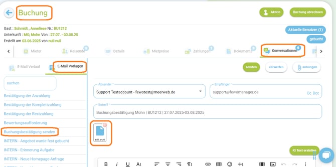 E-Mailvorlage - Anhang bereits in der Vorlage speichern4