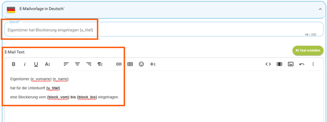 E-Mailvorlage - Kopiervorlage Eigentümer hat Blockierung eingetragen2