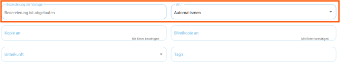E-Mailvorlage - Kopiervorlage Reservierung ist abgelaufen1
