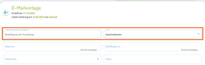 E-Mailvorlage - Kopiervorlage Zahlungseingangsbestätigung Anzahlung1