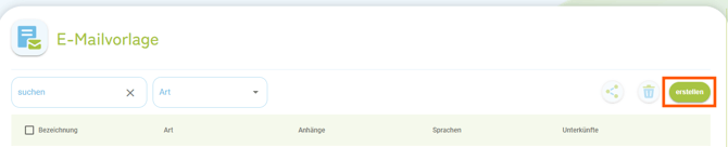 E-Mailvorlage - erstellen1