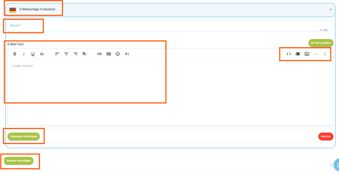 E-Mailvorlage - erstellen3