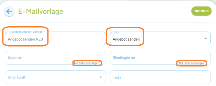 E-Mailvorlage Angebot senden1