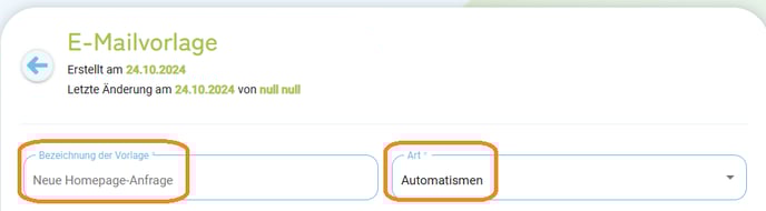 E-Mailvorlage Neue Homepage-Anfrage1