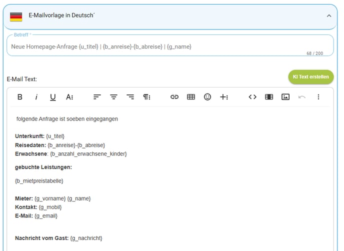 E-Mailvorlage Neue Homepage-Anfrage2