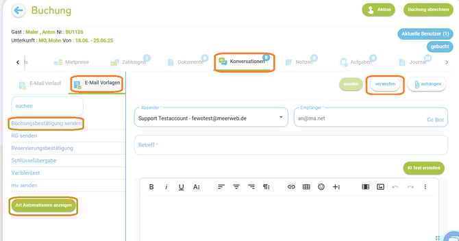Variablen prüfen in E-Mailvorlage1