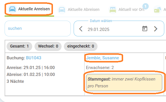 Gästeliste - Notizen3