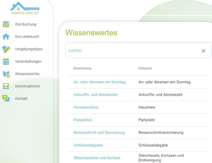 Gästemappe - Wissenswertes4
