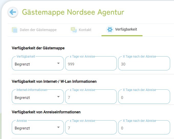 Gästemappe - empfindliche Daten zeitlich begrenzt anzeigen2