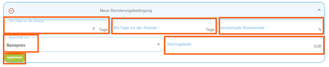 Globale Einstellungen - Stornierungsbedingungen - erstellen3