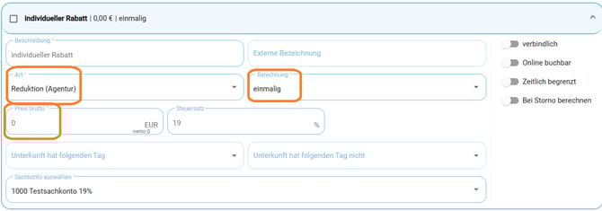 Individuellen Rabatt erstellen1