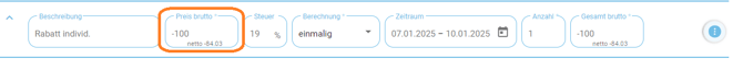 Individuellen Rabatt erstellen3