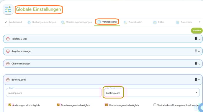Vertriebskanäle verwenden1