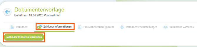Dokumentenvorlage - Zahlungseingangsbestätigung (Allgemein)6