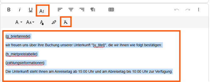 Dokumentenvorlagen - Daten aus Microsoft WORD einfügen1
