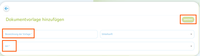 Dokumentenvorlagen - erstellen2