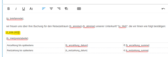Variable für individuelle Felder in Dokumenten- und E-Mailvorlagen verwenden2
