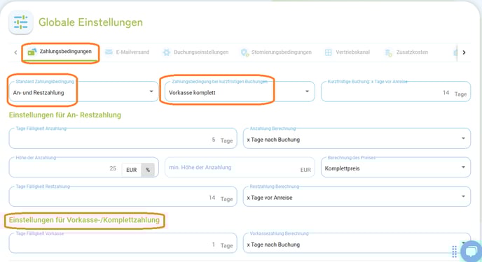 Zahlungsinformationen in Dokumenten2