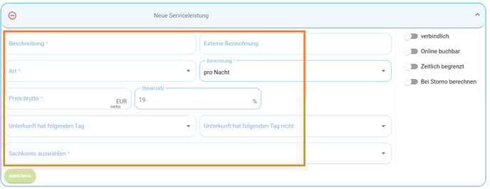 Zusatzkosten (Allgemein)1