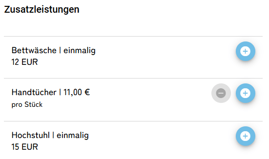 Zusatzkosten (Allgemein)3