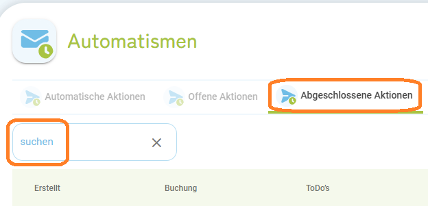 Hat der Automatismus ausgelöst