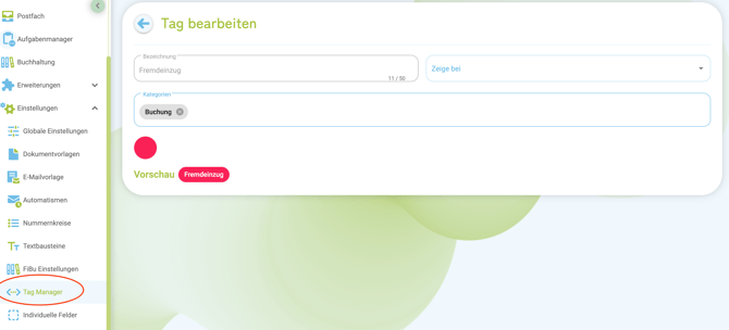 Wie stelle ich sicher, dass Buchungen mit Fremdeinzug keine Zahlungserinnerungen erhalten1