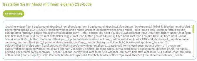 Farbanpassung Homepage-Module5