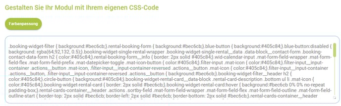 Farbanpassung Homepage-Module5