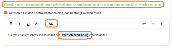 Homepage-Modul Anfrage Buchung - AGB und Datenschutz bestätigen lassen6