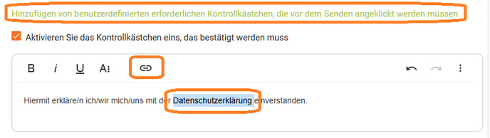 Homepage-Modul Anfrage Buchung - AGB und Datenschutz bestätigen lassen6