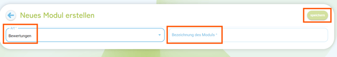 Homepage-Modul Bewertungen erstellen1