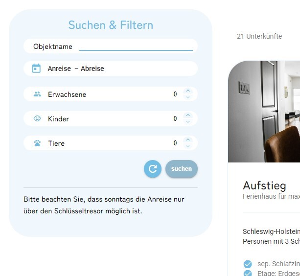 Homepage-Modul Buchung Anfrage - Informationstext hinterlegen2